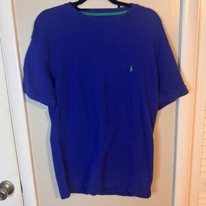 Polo Ralph Lauren Mens Thermal Short Sleeve 100% Cotton Tee‎ SZ L